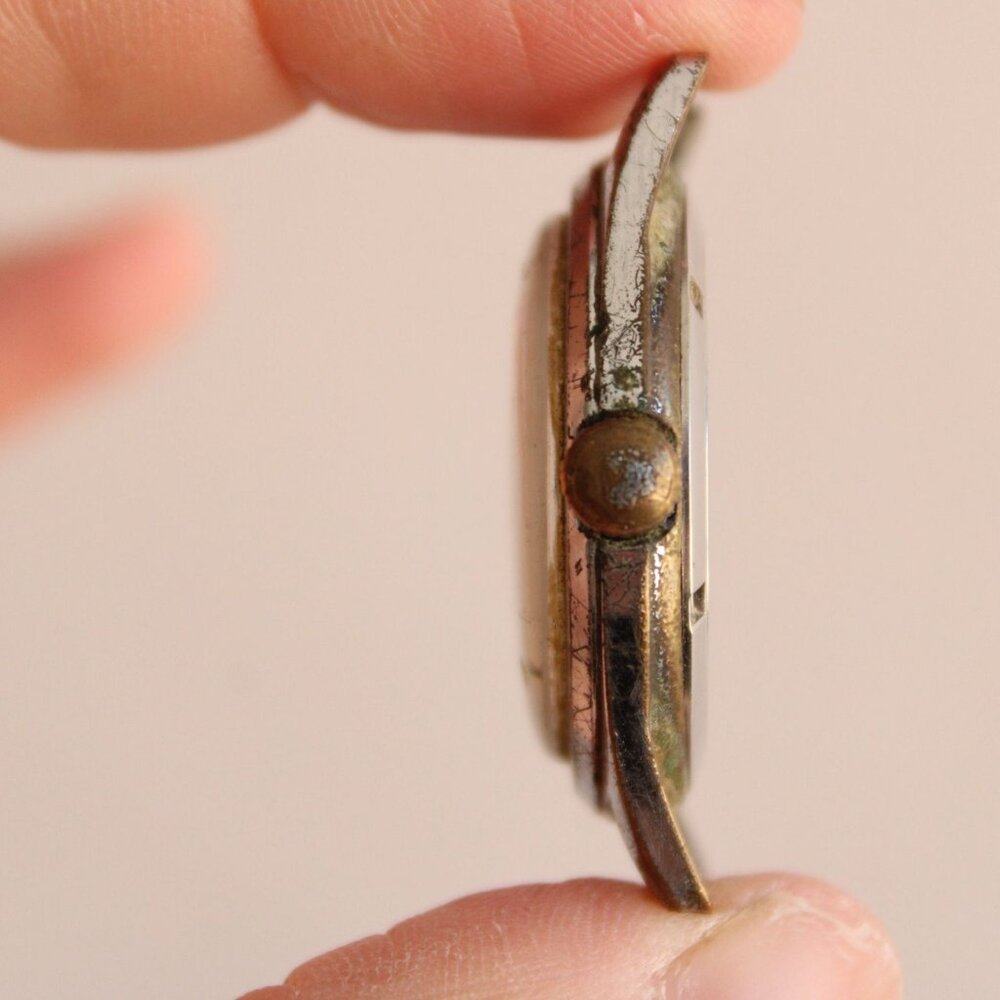 Vintage 1950s Mens Villereuse Watch, Incabloc, Antimagnetic, No Band Non Working - Picture 5 of 10